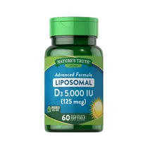 Vitaminas Nature's Truth Liposomal D3 5000IU 60 Cápsulas