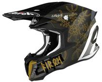 Capacete para Moto Airoh Twist 2.0 Sword Gloss - Tamanho M (57-58) - Dourado/Preto