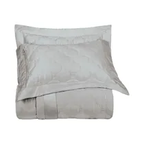 Juego de Colcha Altenburg Bordado de Satén 300H Queen Size 3 Piezas