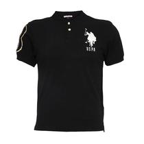 US Polo Camisa Polo Inf Black L................