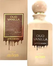 Perfume Maison Milán Oud Vanilla Latte D'Arabia Edp 90ML - Unissex
