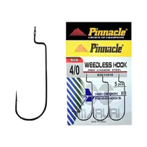 Anzuelo Pinnacle Weedless Hook KH-11010 Nº4/0 5 Piezas