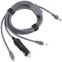 Cabo para Starlink Mini Link-It 3 En 1 USB-C + DC 3 Metros - Cinza