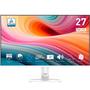 Monitor 27" MSI Pro MP275W E2 Flat 120HZ 1MS FHD Ips White c/Speaker DP/HDMI/VGA