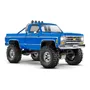 Carro Traxxas 1/18 TRX-4 Cheyenne 79 K10 Crawler RTR TQ Blue 97064-1