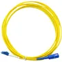 Cabo de Conexão de Fibra Óptica Patch Cord LC-Upc para LC-Upc Monomodo 3 MM - 5 Metros