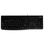 Teclado Logitech K120 USB / Espanhol - Preto (920-004422)