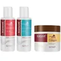 Kit Karseell Shampoo Condicionador e Máscara Capilar - 70ML/70ML/100ML