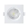 Spot LED Empotrable Taschibra 5W 3000K 400 Lúmenes Bivolt Cuadrado