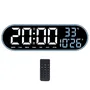 Relogio de Parede Sate AC-T7022 / Azul / Eletrico