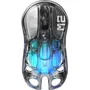Mouse Gamer Gravastar Mercury M2 RGB Sem Fio - Preto Transparente