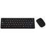 Kit Teclado Satellite + Mouse Mini AK-731 Wireless 2.4GHZ - Preto