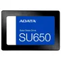 SSD Adata SU650, 240GB, 2.5", SATA 3, Leitura 520MB/s, Gravação 450MB/s, ASU650SS-240GT-R