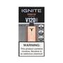 Dispositivo Descartavel Ignite V120 Pro 12000 Puffs Rose Gold Peach Ice