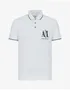 Armani Exchange Remera A.X Polo 8NZFPAZ8M5Z *Blanco (T) L