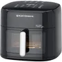 Fritadeira Elétrica Electrobras Compact XL EBAF-85D 1.900 Watts 8.5 Litros 220 - 240 V ~ 50/60 HZ - Prata/Preta