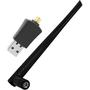 Adaptador Wifi Quanta QTAA600 600 MBPS USB - Preto