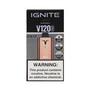Dispositivo Descartavel Ignite V120 Pro 12000 Puffs Rose Gold Coffe