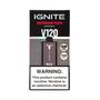 Dispositivo Descartavel Ignite V120 12000 Puffs Black Watermelon Peach