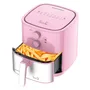 Fritadeira Elétrica Electrobras Thalia TLAF61 1.900 Watts 6.1 Litros 220 - 240 V ~ 50/60 HZ - Rosa/Prata