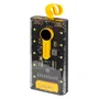 Carregador Portátil Sate A-PB410005Q 10000MAH/22.5W - Preto/Amarelo/Transparente