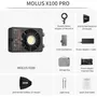 Luz LED Zhiyun Molus X100 Pro Bi-Color Combo