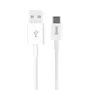 Cabo Hye HYE180UC USB Macho A USB-C Macho 1M - Branco