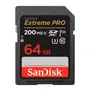 Cartão de Memoria SD Sandisk Extreme Pro 64GB / U3 / 200MBS