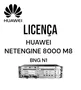 Huawei NET8000 M8 Licença BNG + SNS