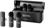 Microfone Sem Fio Boya BY-V4U USB-C - Preto
