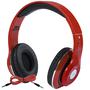 Fone de Ouvido Sem Fio X-Tech XT-EA100 com Bluetooth e Microfone - Vermelho/Preto