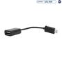 Adaptador Otg Micro-USB A USB-A / s-K07 - Preto