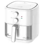 Fritadeira Elétrica Electrobras Airfry Beirut EBAF-61-W - 1900W - 6.1L - 220V 50/60HZ - Branco e Prata