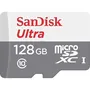 Cartão Microsd de 128GB Sandisk Ultra SDSQUNR-128G-GN6MN de 100MB/s - Cinza/Branco