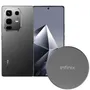 Celular Infinix Note 50 Pro X6855 Dual Sim de 256GB/8GB Ram de 6.78" 50+8MP/32MP - Shadow Black + Carregador Wireless