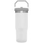 Garrafa Termica Prosper Stay Chill Straw Water Bottle PC-08 de 890 ML - Branco