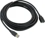 Cabo HLD USB 3.0 Macho/Fêmea 5 Metros Preto