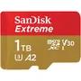 Memória Micro SD Sandisk Extreme 190-130 MB/s U3 1TB com Adaptador (SDSQXAV-1T00-GN6MA)
