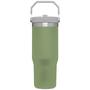 Garrafa Termica Prosper Stay Chill Straw Water Bottle PC-08 de 890 ML - Verde Claro