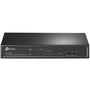 Switch TP-Link TL-SF1008LP com 8 Portas Ethernet de 10/100 MBPS - Preto