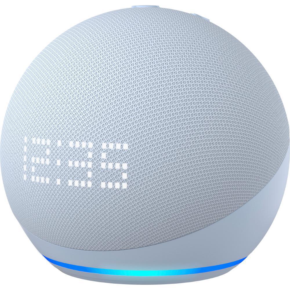 Amazon Echo Dot 5ª Geração Com Relógio / Wi-Fi / Bluetooth