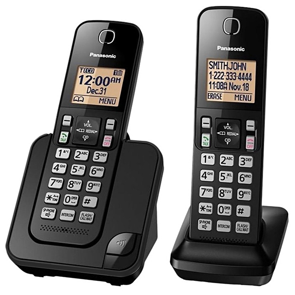 Aparelho de Telefone Panasonic KX-TGC352 2 Bases / Bina / Sem Fio
