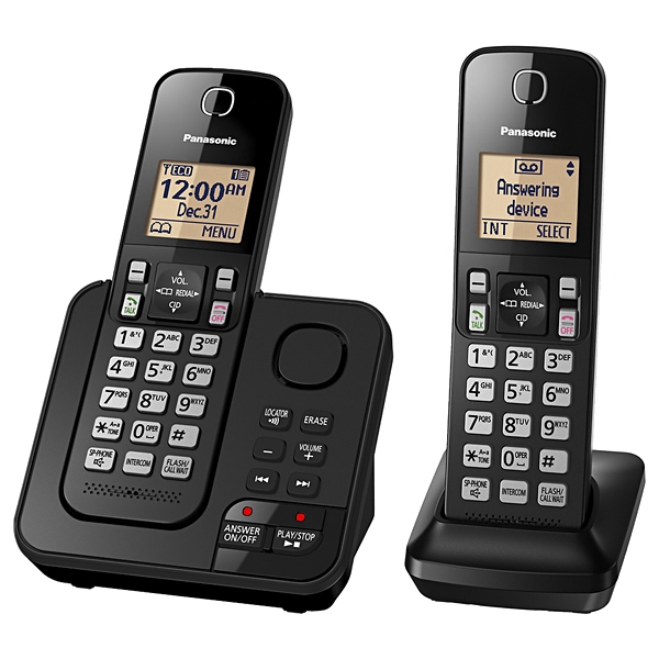 Aparelho de Telefone Panasonic KX-TGC362 2 Bases / Bina / Sem Fio