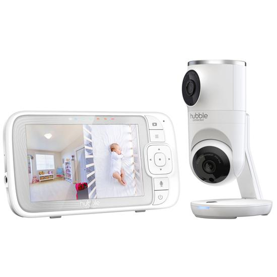 Babá Eletrônica Hubble Connected Nursery Pal Dual Vision + Tela Bivolt