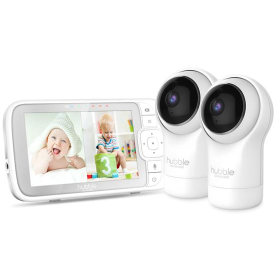 Babá Eletrônica Hubble Connected Nursery Pal Glow+ Twin Bivolt