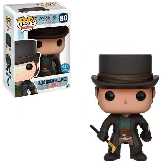 Boneco Funko Pop! Assassin's Creed Syndicate - Jacob Frye (Uncloaked) 80