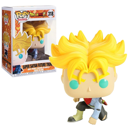 Boneco Funko Pop! Dragon Ball Super - Super Saiyan Future Trunks 318