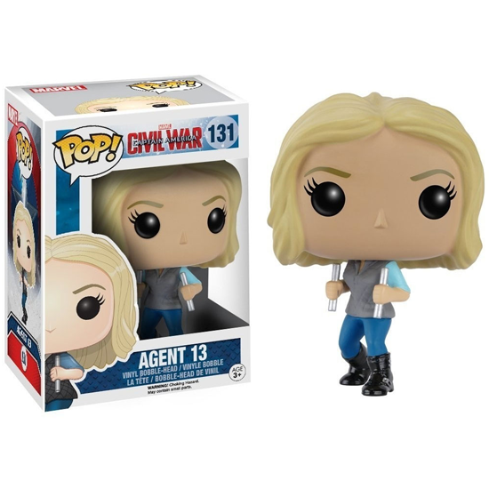 Boneco Funko Pop! Marvel Captain America Civil War - Agent 13 131 foto principal