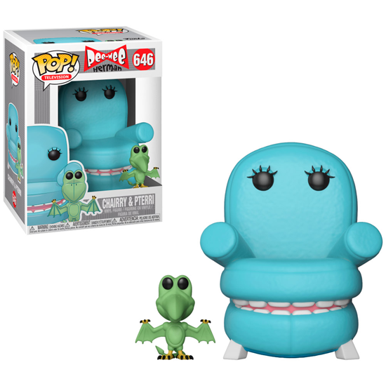 Boneco Funko Pop! Pee-Wee Herman - Chairry & Pterri 646