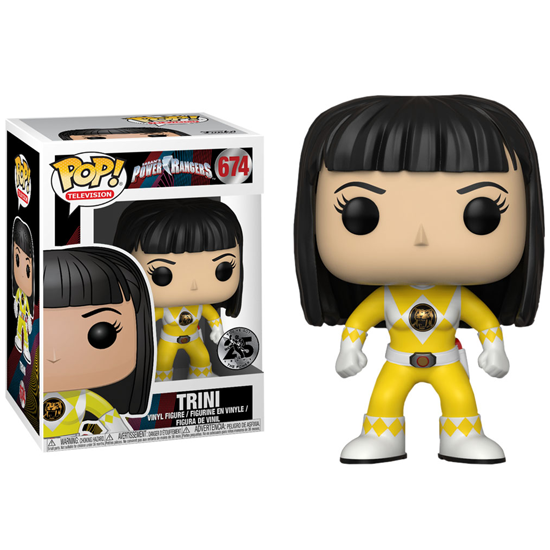 Boneco Funko Pop! Power Rangers 25th - Yellow Ranger Trini 674